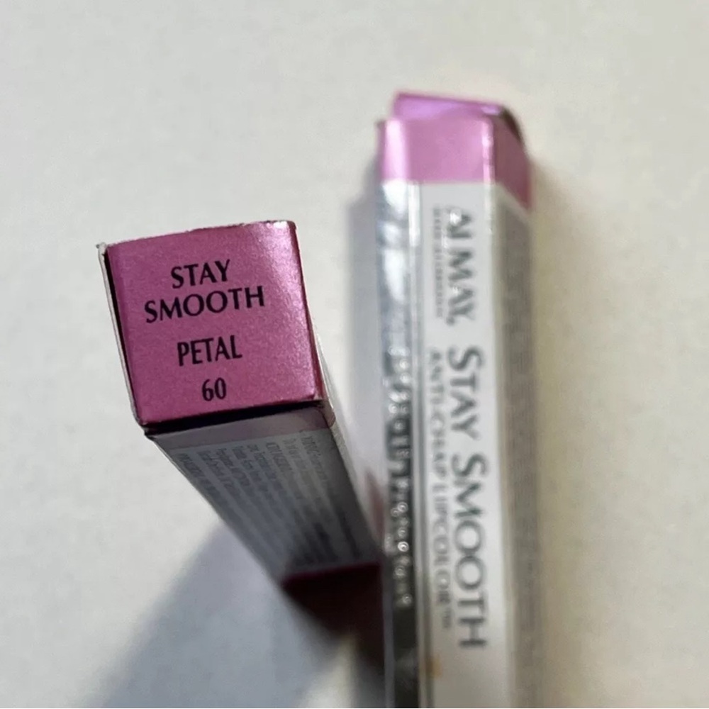 2x ALMAY Stay Smooth Anti-Chap Lipcolor with SPF 25 - Lip Protectant #60 PETAL